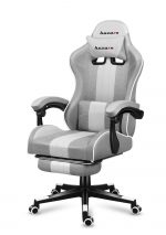 Геймерське крісло HUZARO Force 4.7 White Mesh Стильний дизайн та комфорт - Зображення 3