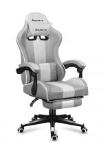 Геймерське крісло HUZARO Force 4.7 White Mesh Стильний дизайн та комфорт