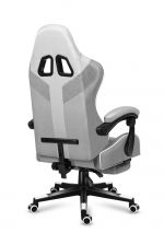 Геймерське крісло HUZARO Force 4.7 White Mesh Стильний дизайн та комфорт - Зображення 6