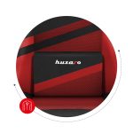 Геймерське крісло HUZARO FORCE 4.4 Red Mesh Стильний дизайн і максимальний комфорт - Зображення 6