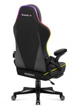 Геймерське крісло Huzaro Force 4.6 Black RGB Smart Максимальний комфорт та стиль - Зображення 2