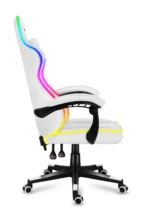 Геймерське крісло HUZARO FORCE 4.4 RGB White елегантний дизайн і RGB-підсвітка для максимуму - Зображення 7
