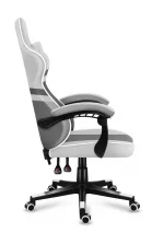 Геймерське крісло HUZARO FORCE 4.4 White Mesh Стильний білий дизайн та комфорт - Зображення 5