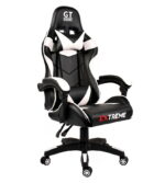 Геймерське крісло EXTREME GT чорно-біле - Зображення 2