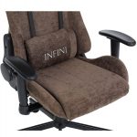 Геймерське крісло INFINI Luxor коричневе-Стильний дизайн та максимальний комфорт - Зображення 6