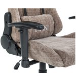 Геймерське крісло INFINI Luxor світло-коричневе-Розкішний дизайн і комфорт - Зображення 7