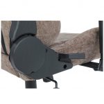 Геймерське крісло INFINI Luxor світло-коричневе-Розкішний дизайн і комфорт - Зображення 9