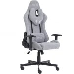 Геймерське крісло INFINI Luxor світло-сіре- Елегантний дизайн і комфорт - Зображення 3