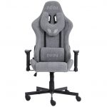 Геймерське крісло INFINI Luxor світло-сіре- Елегантний дизайн і комфорт