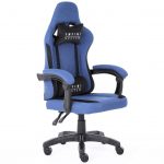 Геймерське крісло Infini System блакитне Ідеальний вибір для комфорту та стилю під час тривалих ігрових сесій - Зображення 3