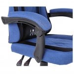 Геймерське крісло Infini System блакитне Ідеальний вибір для комфорту та стилю під час тривалих ігрових сесій - Зображення 8