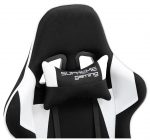 Геймерське крісло EXTREME PlayMaker чорно-біле - Зображення 9
