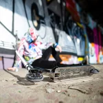 Самокат вуличний сріблястий трюковий SOKE PRO - Зображення 8