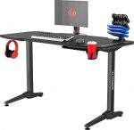 Ігровий комп'ютерний стіл ULTRADESK FRAG Black-Стильний та ергономічний