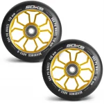 Колеса для самоката 110мм золоті 2 шт - Зображення 5