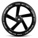 Колеса для Самоката City 200 мм чорні 2 шт - Зображення 2