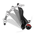 Дитяче ігрове крісло Huzaro RANGER 6.0 Black Комфорт і підтримка для майбутніх геймерів - Зображення 8