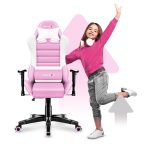 Дитяче ігрове крісло Huzaro RANGER 6.0 Pink Комфорт і стиль для маленьких геймерів - Зображення 2