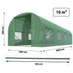 Садова Теплиця 2.5 x 4 м (10 м²) Plonos - Простора для рослин - Зображення 4