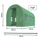 Садова Теплиця 2 x 3.5 м (7 м²) Plonos - Компактна та функціональна - Зображення 3