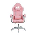 З музикою та підсвіткою Ігрове Геймерське крісло RGB + BT з колонками WS8151 Pink - Зображення 8