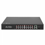 Мережевий Комутатор POE GV-010-D-16+2 PG+1 SFP - Зображення 2