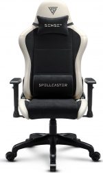Крісло для геймерів SENSE7 Spellcaster FUKU PU чорний/бежевий - Зображення 3