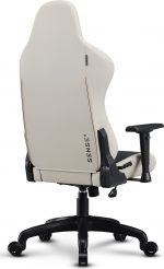 Крісло для геймерів SENSE7 Spellcaster FUKU PU чорний/бежевий - Зображення 7