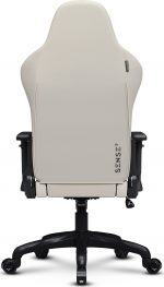 Крісло для геймерів SENSE7 Spellcaster FUKU PU чорний/бежевий - Зображення 8