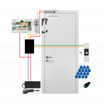 Комплект СКУД з домофоном та магнітним замком 280кг GreenVision GV-509
