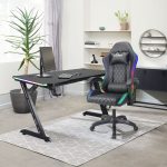 Стильний та функціональний Геймерський стіл CRF4576RGB Чорний - Зображення 2