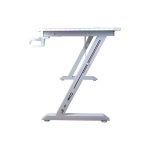 Геймерський стіл CRF4577RGB Білий з RGB підсвічуванням для гри - Зображення 8