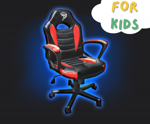 Комфортне ігрове Геймерське крісло COBRA JUNIOR для молодших геймерів