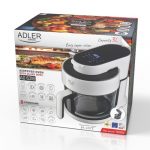 Аерофритюрниця скляна 80°C-200°C для різноманітних страв Adler AD 6316 3L