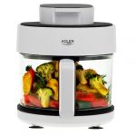 Аерофритюрниця скляна 80°C-200°C для різноманітних страв Adler AD 6316 3L