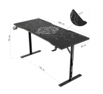 Оптимальний вибір для геймерів Геймерський стіл Cobra X-Mate CRF140BK - Зображення 8