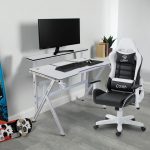 Ергономічний та зручний Геймерський стіл Cobra CR4010WH - Зображення 2