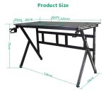 Стильний та просторий Геймерський стіл COBRA DESK CR3010WH Білий - Зображення 6