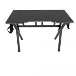 Елегантний чорний Геймерський стіл COBRA CR2009BK для геймерів - Зображення 4