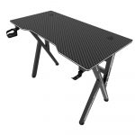 Елегантний чорний Геймерський стіл COBRA CR2009BK для геймерів - Зображення 3