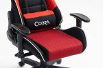 Елегантність та підтримка спини Геймерське крісло COBRA Rebel CR200 червоно-чорне - Зображення 10