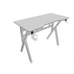 Сучасний білий Геймерський стіл COBRA CR2010WH для гри - Зображення 4