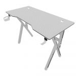 Сучасний білий Геймерський стіл COBRA CR2010WH для гри - Зображення 2