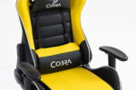 Яскравий дизайн Геймерське крісло COBRA Rebel CR201 жовто-чорне - Зображення 9