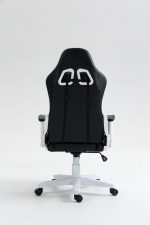 Стильне і комфортне Геймерське крісло COBRA Rebel CR202 біло-чорне - Зображення 16