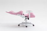 Комфорт і стиль в кріслі COBRA Rebel CR203 рожево-біле для геймерів - Зображення 8