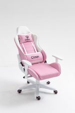 Комфорт і стиль в кріслі COBRA Rebel CR203 рожево-біле для геймерів - Зображення 5