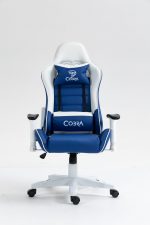 Стильне Геймерське крісло для геймерів COBRA Rebel CR204 синьо-біле - Зображення 4