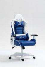 Стильне Геймерське крісло для геймерів COBRA Rebel CR204 синьо-біле - Зображення 8