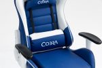 Стильне Геймерське крісло для геймерів COBRA Rebel CR204 синьо-біле - Зображення 10